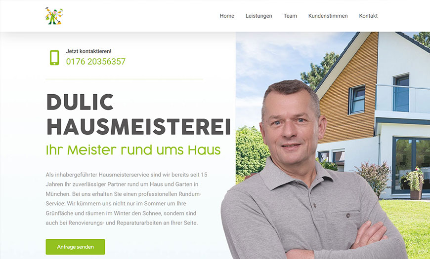 Hausmeisterei_Website