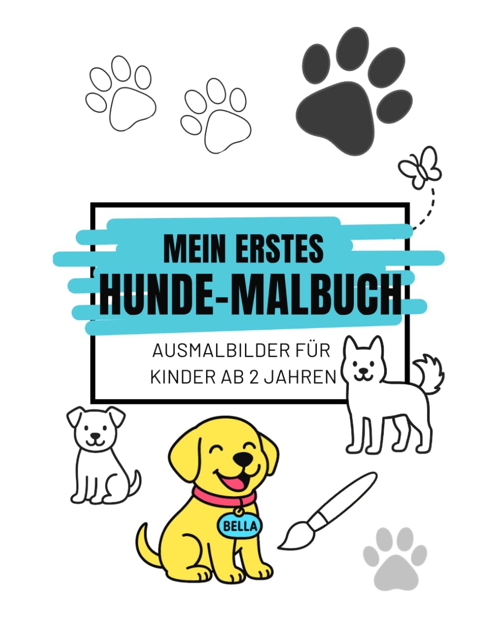 Hunde-Malbuch